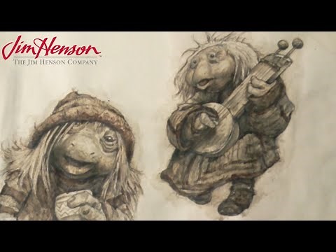 A Look Into Brian Froud's DARK CRYSTAL Movie Character Designs
