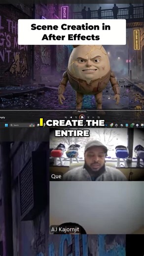 @quedanimations on Instagram: "Learn how to create amazing 3D scenes in After Effects! From setup to post-processing, this video covers it all. #AfterEffects #3DAnimation #MotionGraphics #VFX #Tutorial #CreativeProcess #Adobe #ReelsVideo"