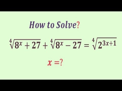 How to solve this nice math Exponential algebra problem | Olympiad Question | Can you solve? | x=?