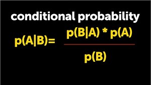 Conditional probability with Bayes' Theorem