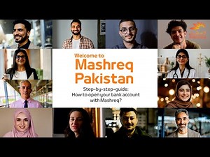 How to open your Mashreq bank account? | Mashreq Pakistan