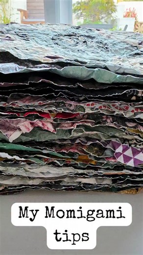 Caroline Webley on Instagram: "This is a little follow-up to my reel from yesterday - I had so many questions about this, so I hope this helps! Momigami is such a lovely way to add texture to your papers for collage or mixed media projects. It’s an ancient Japanese technique, and really fun to experiment with. You can use oil or hand lotion (I’ve tried both!), but my favourite method is using Konjac or Glucomannan powder mixed with water to make a paste. It makes the paper stronger. Go for the c