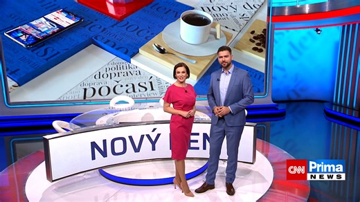 Sledujte čtvrteční Nový den. Na CNN Prima NEWS začínáme v 5:55. | CNN Prima NEWS