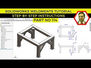 SolidWorks Weldments Tutorial: Drawing Basic Structural Members