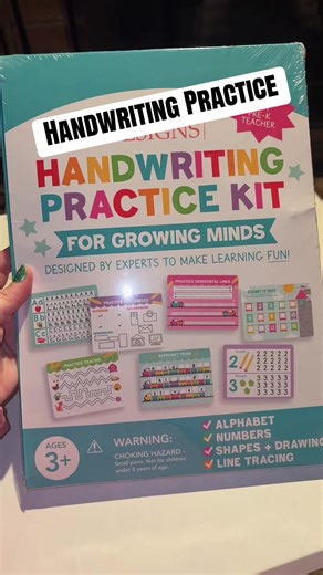 Enhance Your Child's Handwriting with This Kit