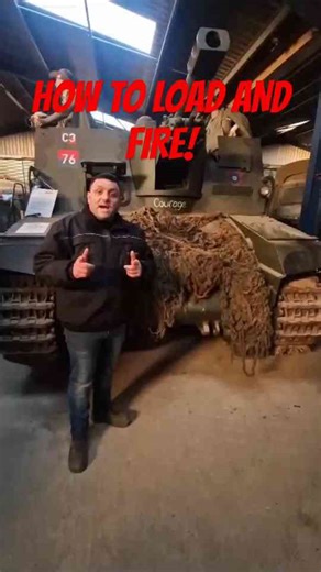 How a 25-pounder is loaded and fired