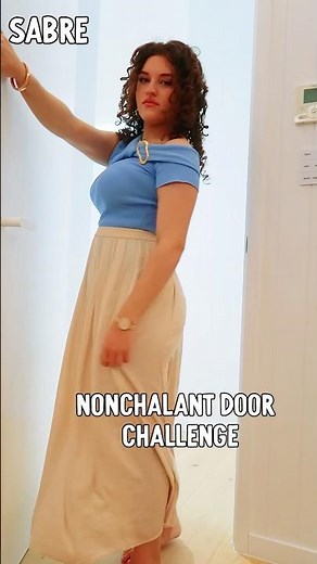 Who Nailed the Nonchalant Door Challenge?! #shorts