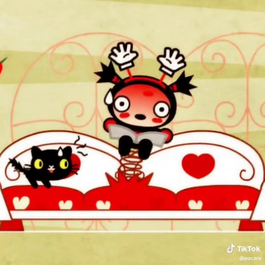 Pucca and Garu Love Story | Cute Animated TikTok Compilation