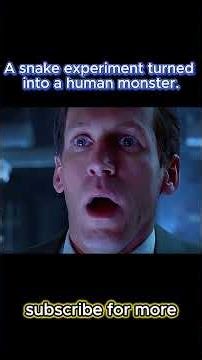 🧬 “A snake experiment turned into a human monster.”#shorts