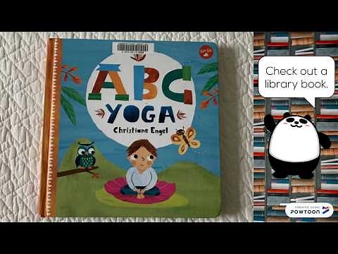 ABC Yoga Children's Book Read Aloud: Animal Yoga Poses Video