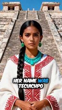 The Aztec Princess Who Survived the Conquest 👑⚔️ #historyshorts #history #facts