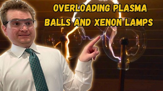 Overloading plasma balls and xenon lamps - nuclear engineer reacts to Photonicinduction