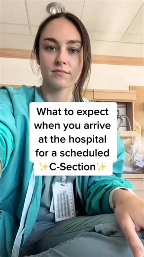 What to expect when you arrive for a scheduled c-section! #labourandbirth #laboranddelivery #hospital #postpartum #baby #pregnancy #pregnant #newmom #babymama #pregnancytiktok #labouranddeliverynurse #registerednurse #toronto #canada #newborn #education #newparents #cesearean #csectiondelivery #csectionrecovery #csection #csectionmom #csectionmama #nurse | Nurse Sydney
