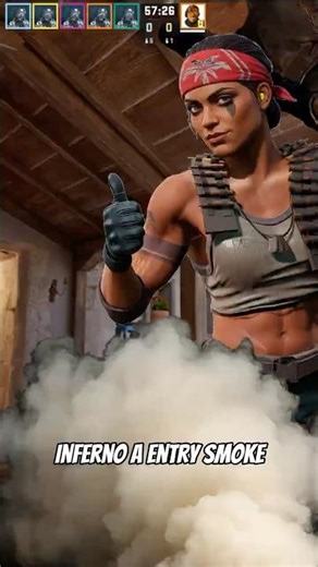 Tricky inferno smoke will give you advantage in #cs2