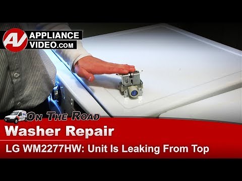 LG Washer Repair - Leaking Water - Water Inlet Valve