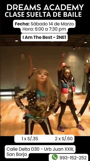 ¿Listo para conquistar el escenario como idols K-Pop? #kpop #danceclass #dreamsacademy #2ne1