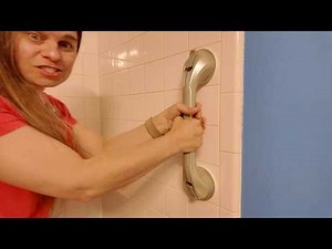 I Tested This Suction Shower Grab Bar in My Shower | Real Hold Test