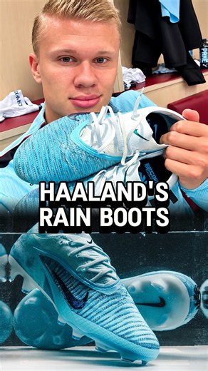 Nike Made Haaland's New Boots CHANGE in the Rain 😳