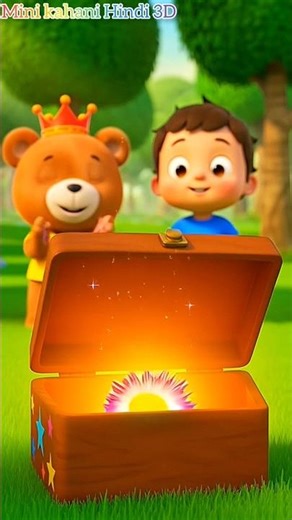 Magic Recycle Box Ka Surprise! ♻️😲 | Bhalu Raja Kids Story #kidsworld #kidslearning #3danimation