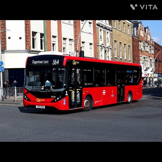 Every bus route that meets up with 364#london #dagenham #ilford #eastlondon #buses