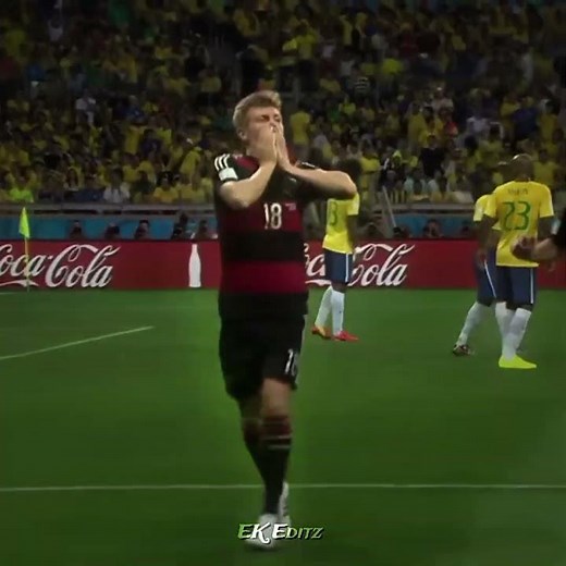 Germany vs Brazil 7-1 🥶🔥 in world cup 👀 #football #shorts #germany #brazil #worldcup