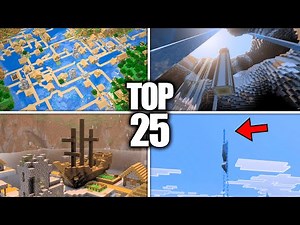 25 Semillas Más ROTAS de MINECRAFT BEDROCK al día de hoy 😱