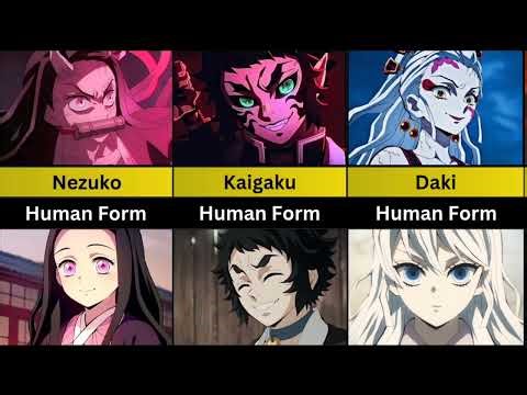 Demon as human in Demon Slayer | Kokushbo | Akaza | Nezuko