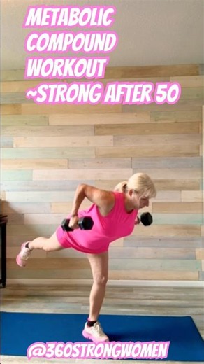 Metabolic Compound Workout -StrongAfter 50 #strongafter50 #womenover50 ‪@360strongwomen‬
