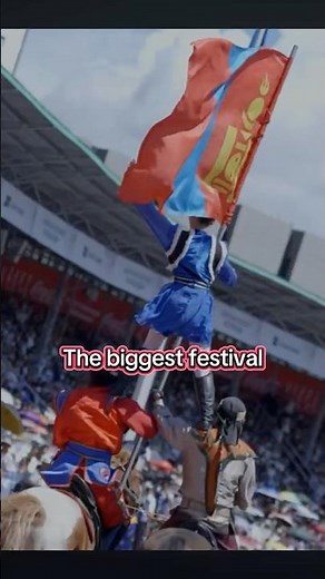 The biggest festival you’ve never heard of. This is Naadam 🇲🇳