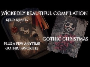 2 Gothic Christmas + Moody Everyday DIYs | Dark Holiday Wreath, Wall Décor & Haunting Home Accents