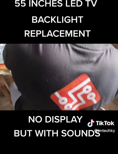 55-Inch TV Backlight Replacement Guide