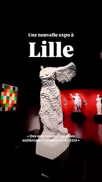 Art of the Brick, c’est l’exposition mondiale entièrement réalisée en LEGO qui débarque à Lille📍Eura