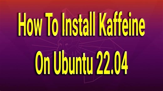 How To Install Kaffeine on Ubuntu 22.04 | MivoCloud