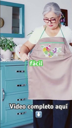 Easy to make adjustable apron