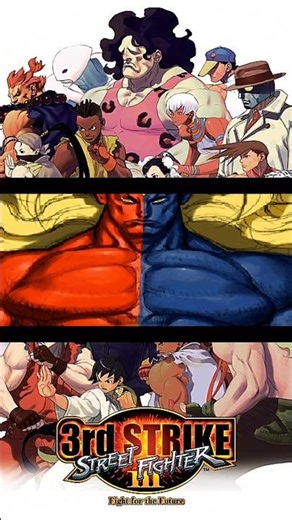 Street Fighter III 3rd Strike (1999) "opening title"