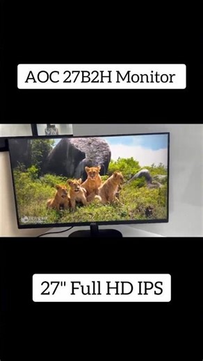 AOC 27B2H 27” Monitor 🔥 Full HD IPS Display | Best Budget Monitor for Work & Gaming