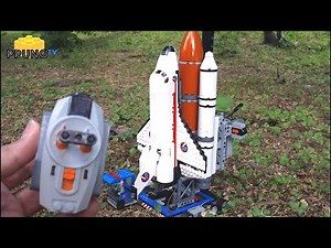 He was building a Lego rocket in his backyard. And then this happened...