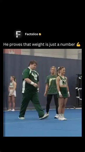 Fact | History | News on Instagram: "In a delightful display of strength and camaraderie, a young boy at a basketball club effortlessly lifts a girl with one hand, embodying the phrase "weight is just a number." This impressive feat not only showcases his physical prowess but also highlights the trust and coordination between the two individuals. Such moments have become popular on social media platforms, where users participate in challenges that emphasize strength, balance, and teamwork. For i
