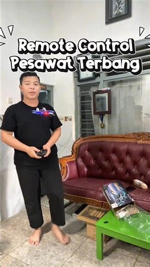 Remote Control RC Pesawat Terbang Bisa Salto