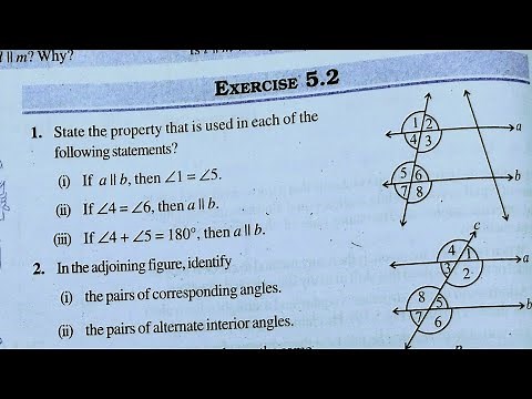 Class 7th maths l Exercise 5.2 l Chapter 5 l Lines and Angles l NCERT l Solution l Carb Academy