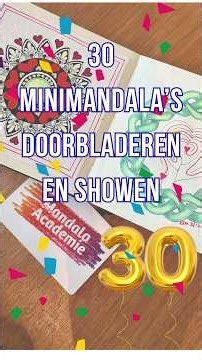 These are my 30 Mini Mandalas from the Mandala Academy #mandala #art #sketchbook