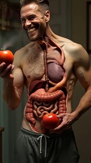 See Your Digestive System in Action! #humanbody #digestiveprocess