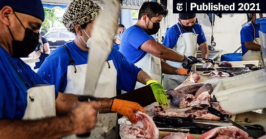 A Miami Market Where the Fish Fly