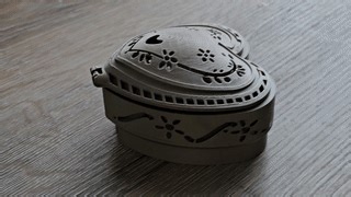 Valentine Heart Shaped Jewelry Box