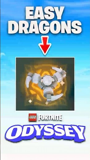 NEW Trick to EASILY Defeat Dragons in NINJAGO x LEGO Fortnite Odyssey (EASY!)