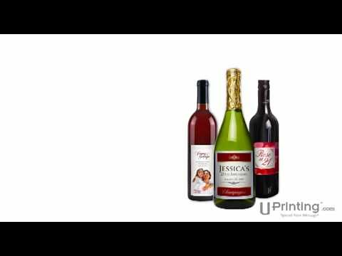 Create Custom Wine Labels With UPrinting