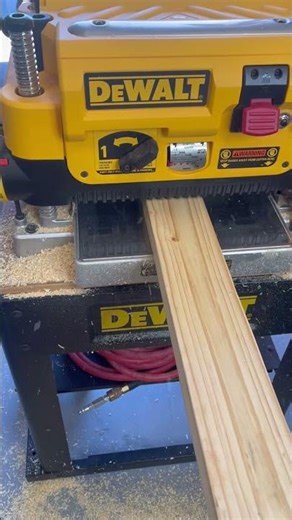 DeWalt Planer #woodturning #woodworking #dewalt