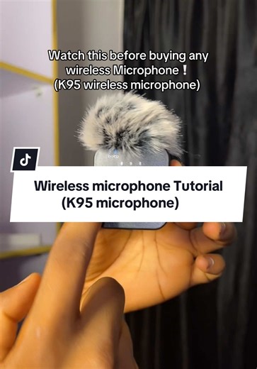 K95 Wireless Microphone Setup Tutorial for Content Creators