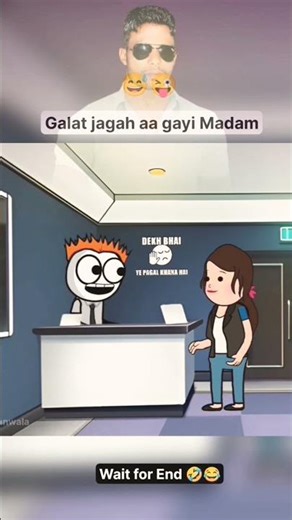 The Funniest Mental Hospital Interview Ever! 😂 😂🔥” #funny #india #animate