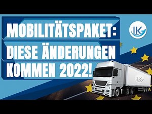 Mobilitätspaket: Das ändert sich dieses Jahr! (2022)